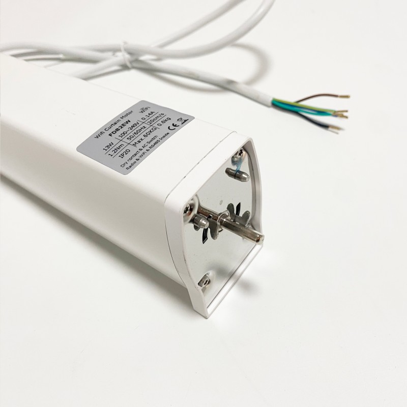 Monitoiminen viisi johtoa RS485 WiFi -verhon moottori